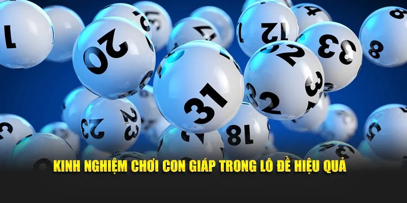 Kinh nghiệm chơi con giáp trong lô đề hiệu quả
