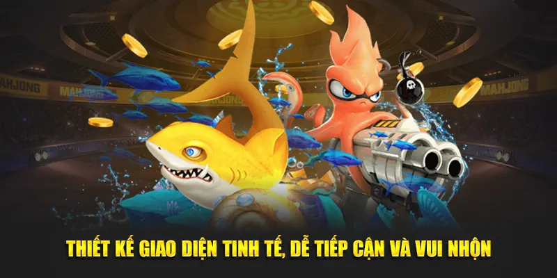 Thiết kế giao diện tinh tế, dễ tiếp cận và vui nhộn.